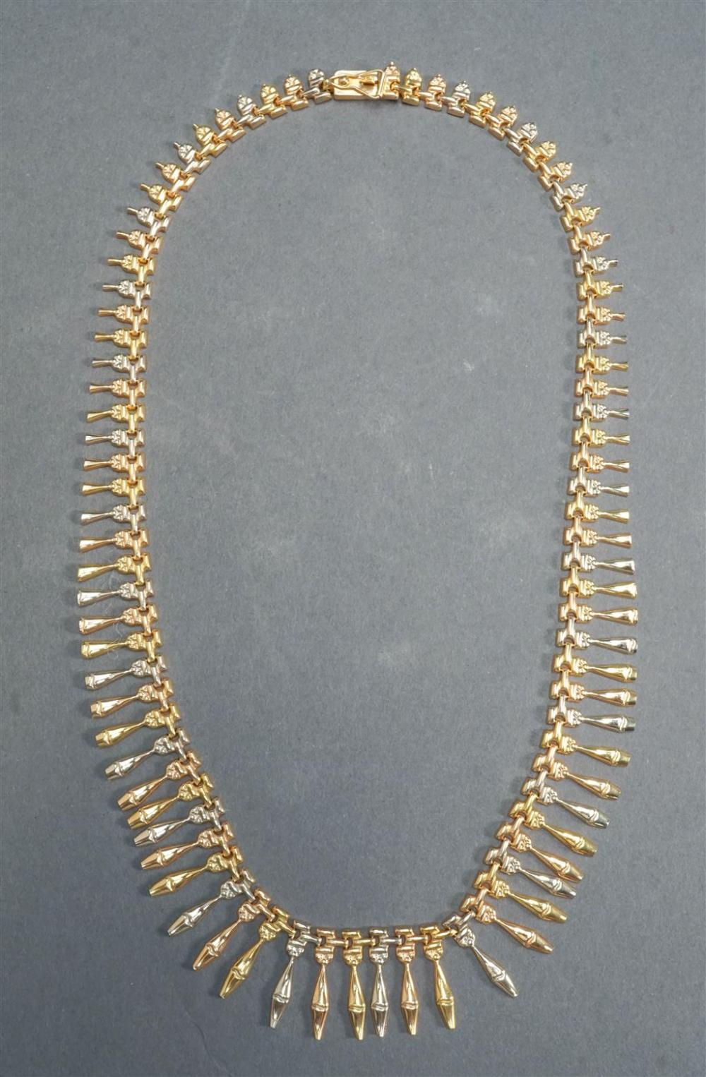 18-KARAT TRI-COLOR GOLD 'CLEOPATRA'