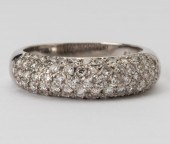 18 KARAT WHITE GOLD & DIAMOND