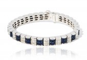 18 KARAT WHITE GOLD, DIAMOND,