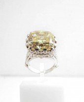 18-KARAT WHITE-GOLD, FANCY BRO