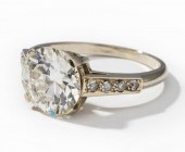 18 KARAT WHITE GOLD OLD EUROPE