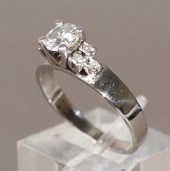 18-KARAT WHITE-GOLD, PALLADIUM