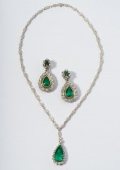 18 KARAT WHITE, YELLOW GOLD DI