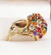 18 KARAT YELLOW GOLD & MULTI-G
