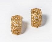 18 KARAT YELLOW GOLD AND DIAMO