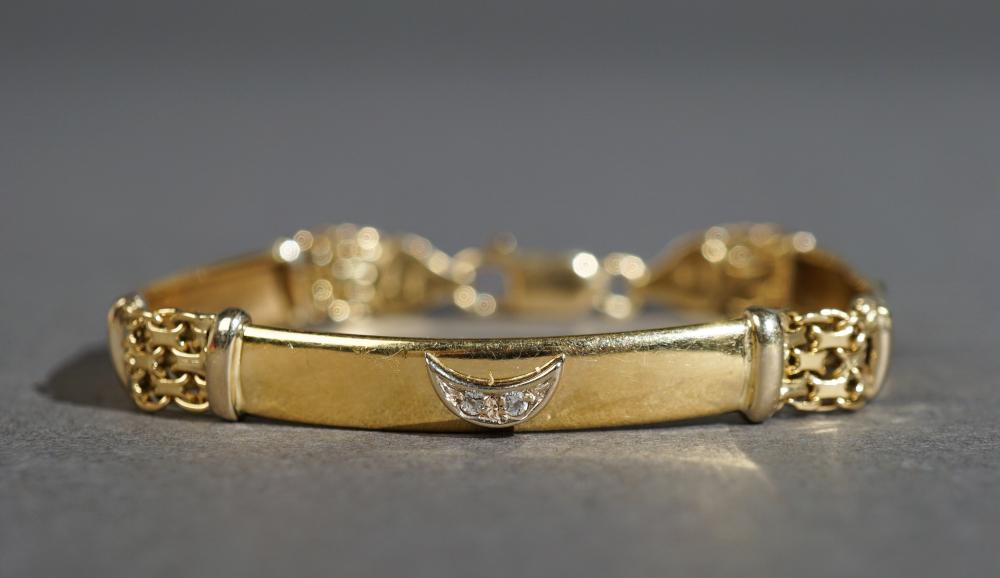 18-KARAT YELLOW-GOLD AND DIAMOND