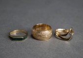 18-KARAT YELLOW-GOLD AND MALAC
