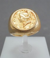 18-KARAT YELLOW-GOLD AND U.S.