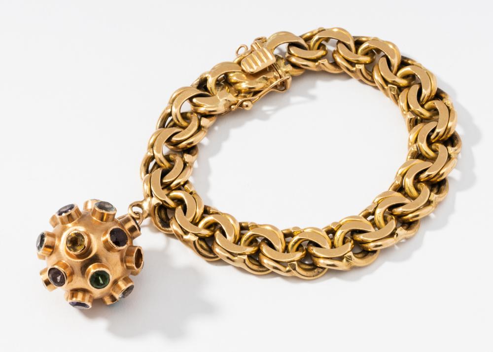 18 KARAT YELLOW GOLD BRACELET