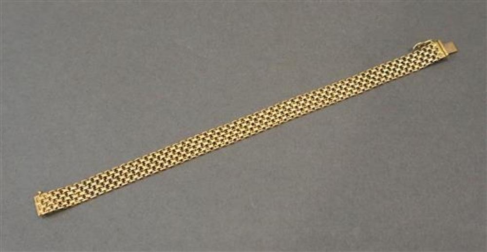 18-KARAT YELLOW-GOLD BRACELET, 15.5