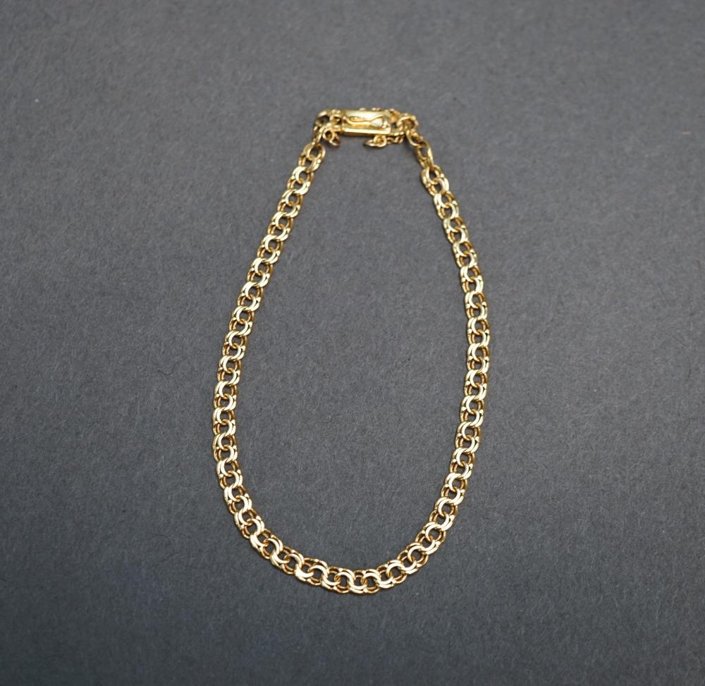 18-KARAT YELLOW GOLD BRACELET, 3