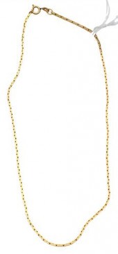 18 KARAT YELLOW GOLD CHAIN18 K
