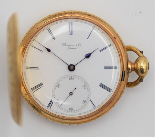 18 KARAT YELLOW GOLD CLOSED FACE