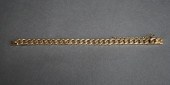 18-KARAT YELLOW-GOLD CURB LINK