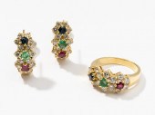 18 KARAT YELLOW GOLD DIAMOND,