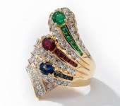 18 KARAT YELLOW GOLD, DIAMOND,