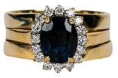 18 KARAT YELLOW GOLD, DIAMOND,