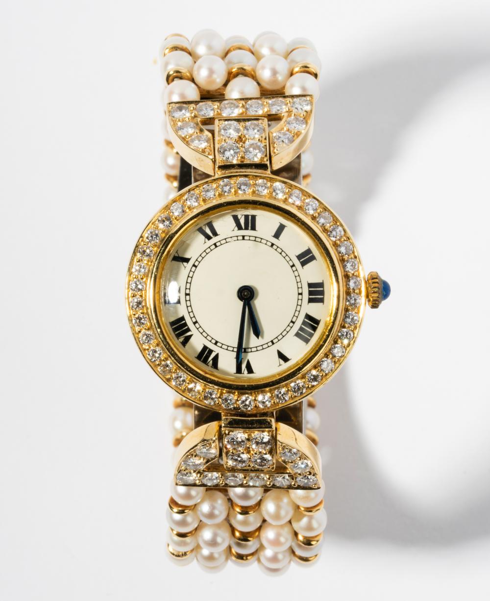 18 KARAT YELLOW GOLD DIAMOND AND
