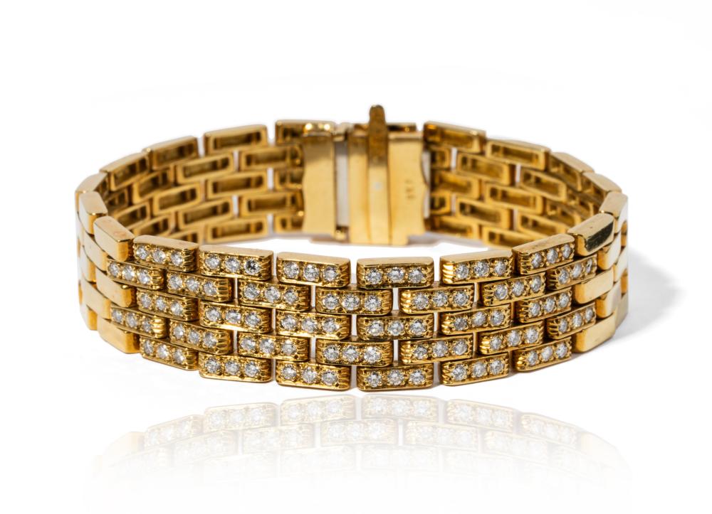 18 KARAT YELLOW GOLD DIAMOND