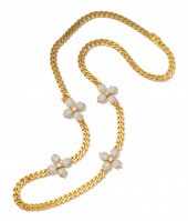 18 KARAT YELLOW GOLD DIAMOND F