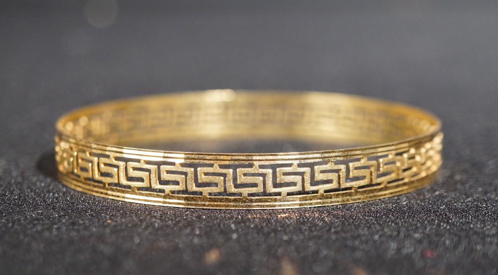 18-KARAT YELLOW-GOLD 'GREEK KEY'