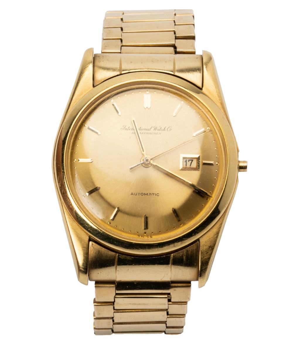 18 KARAT YELLOW GOLD IWC