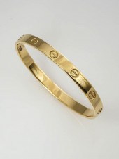 18-KARAT YELLOW-GOLD 'LOVE' BA