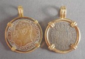 18-KARAT YELLOW-GOLD MOUNTED 1