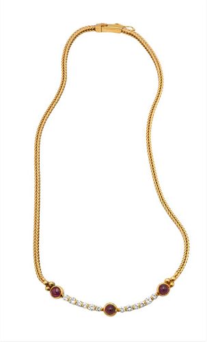 18 KARAT YELLOW GOLD NECKLACE18