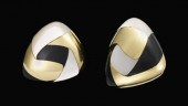 18 karat yellow gold onyx and