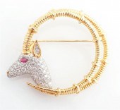 18-KARAT YELLOW-GOLD, PLATINUM