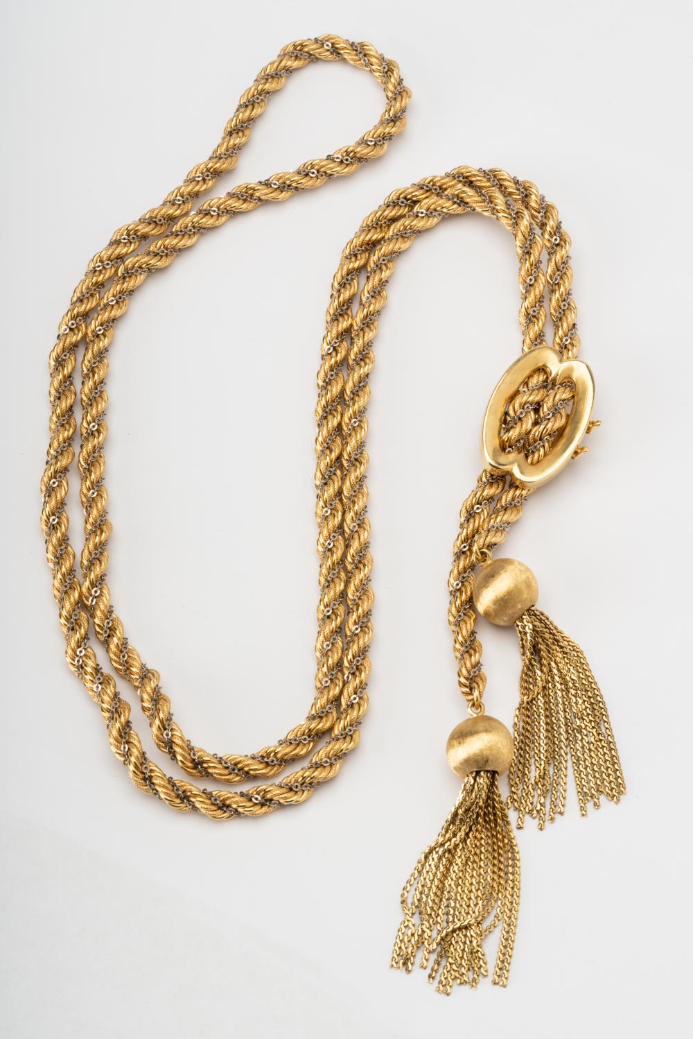 18 KARAT YELLOW GOLD ROPE