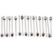 (18 PC) GORHAM ANTIQUE STERLIN