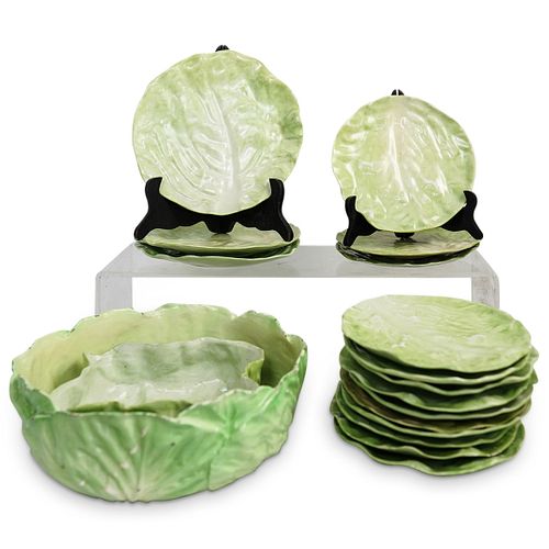 (18 PC) TRADB "LETTUCE LEAF"