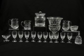 18 PC. WATERFORD & TIFFANY CRY