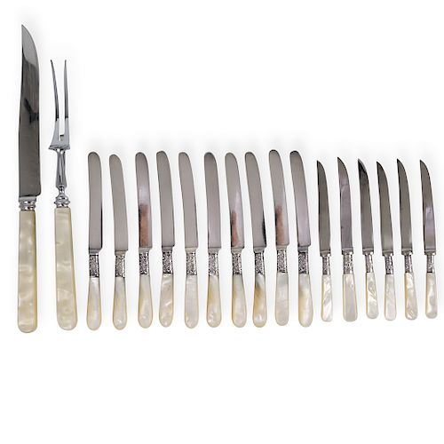 (18 PC) WILLIAM ADAMS STERLING