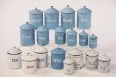 (18 PCS) ENAMELED TINWARE - La