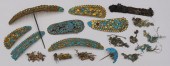 18 PCS. OF CHINESE KING FISHER
