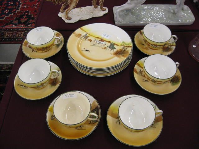 18 pcs. Royal Doulton Equestrian
