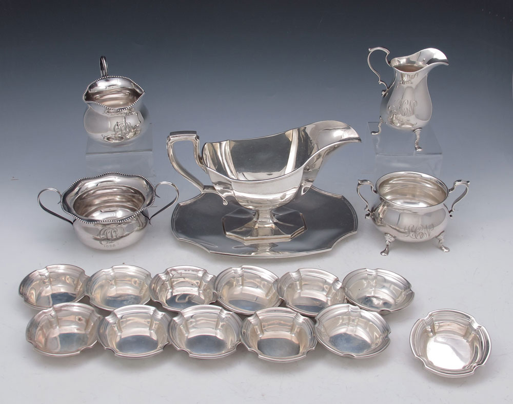 18 PIECE ESTATE STERLING