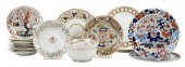18 PIECES DECORATED ENGLISH CR