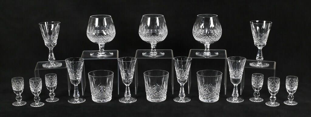 18 PIECES WATERFORD CRYSTAL