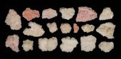 18 PINK AND WHITE HALITE SALT