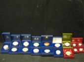 18 Porcelain Boxes. Several de