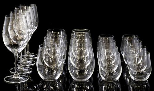 (18) RIEDEL COLORLESS GLASS