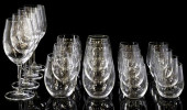 (18) RIEDEL COLORLESS GLASS DR