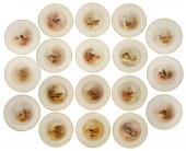 18 ROYAL WORCESTER WILD GAME P