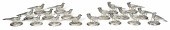 18 SILVER PHEASANT PLACE CARD