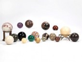 18 SPECIMEN MARBLE AND HARDSTO