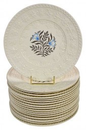 18 WEDGWOOD EMBOSSED QUEENSWAR
